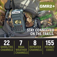 Load image into Gallery viewer, Rugged GMR2 PLUS GMRS and FRS Two Way Handheld Radio - Grey