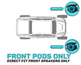Load image into Gallery viewer, Thumper Fab - Memphis Audio  for POLARIS GENERAL General Front Pods (Pair)
