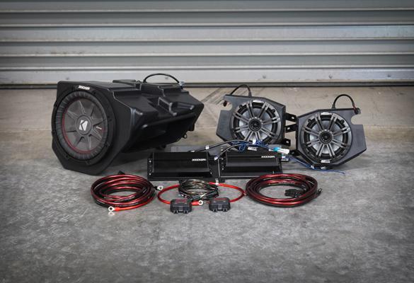 SSV Work - Polaris RZR XP1000 Complete Kicker 3-Speaker Plug-&-Play Kit for Ride Command Systems