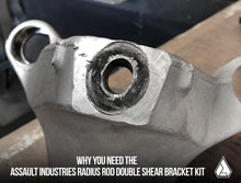 Load image into Gallery viewer, ASSAULT INDUSTRIES RADIUS ROD DOUBLE SHEAR BRACKET KIT (FITS: CAN AM MAVERICK X3 XRS)
