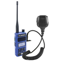 Load image into Gallery viewer, R1 VHF and UHF digital and analog 2-way handheld radio with speaker hand mic
