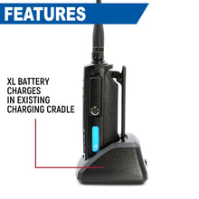 Load image into Gallery viewer, High Capacity Battery for RDH-X / ABH7 Handheld Radio 3600mAh
