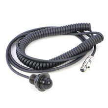 Load image into Gallery viewer, Hole Mount Steering Wheel Push to Talk Cable (PTT) with Coil Cord for Intercoms
