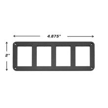 Load image into Gallery viewer, Rocker Switch Panel Bezel for OBS Ford Bronco, F150, &amp; F250 Dash
