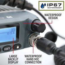 Load image into Gallery viewer, Rugged G1 Waterproof GMRS Mobile Radio

